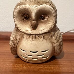 Owl Shaped Ceramic Lamp